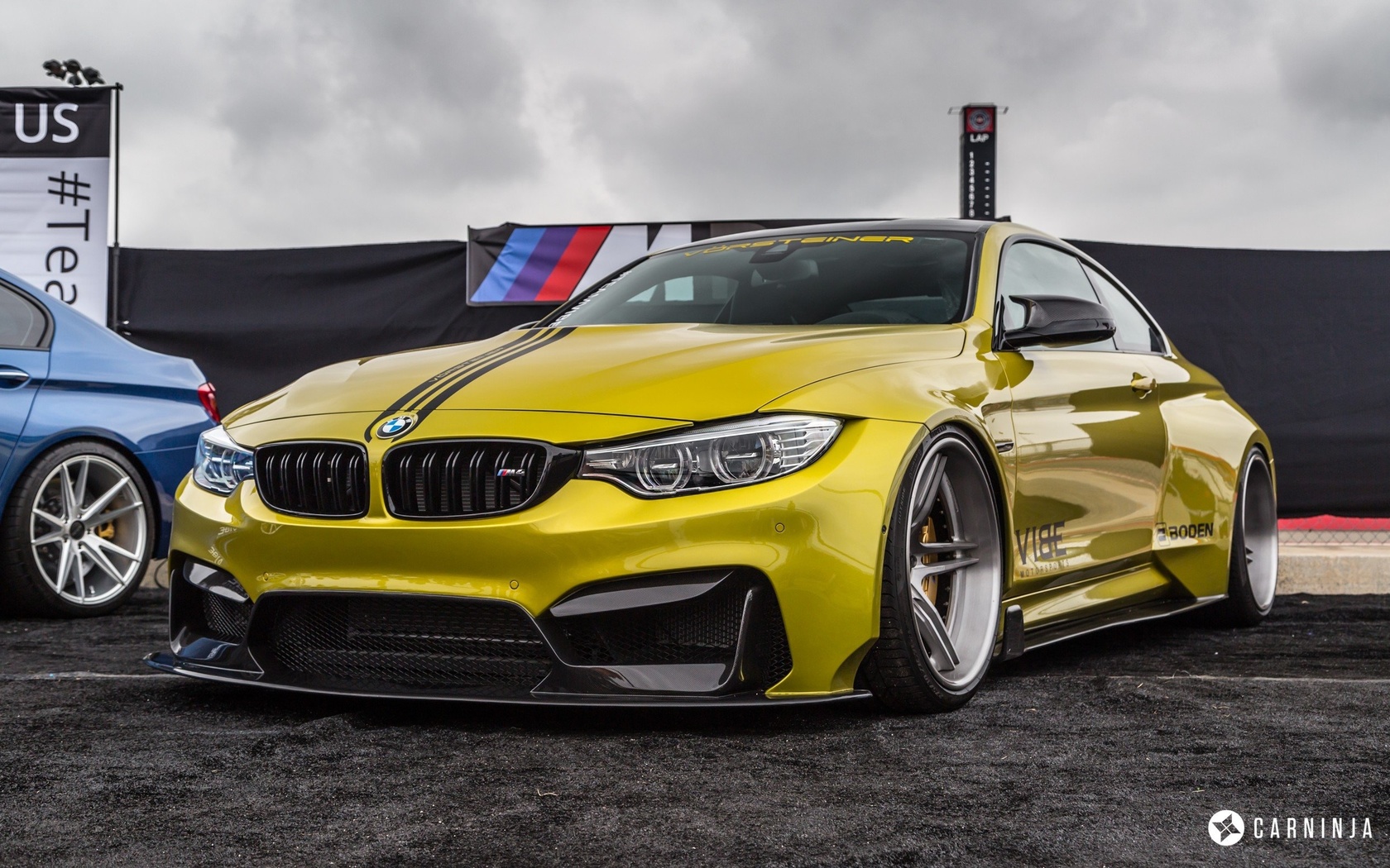 bmw, m4, coupe, car, carninja, lb performance, lb works, low, street, vossen