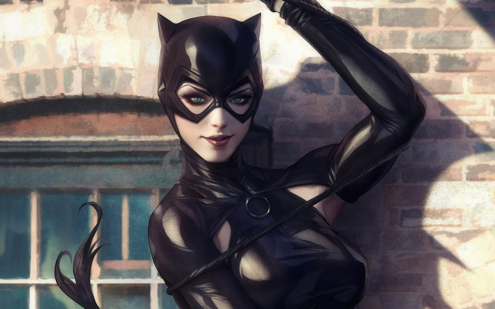 batwoman, art, catwoman, batman, dc