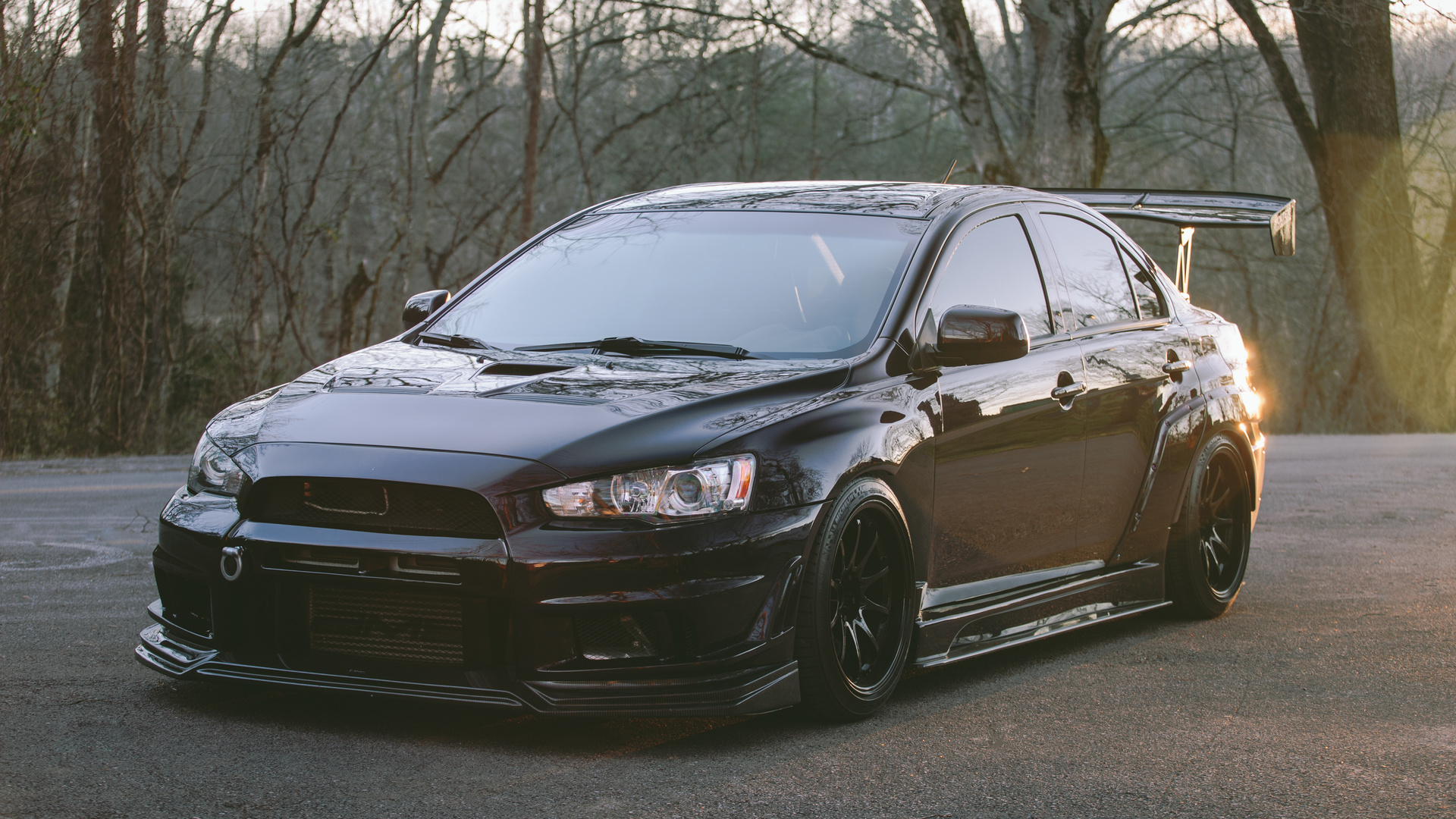 mitsubishi, evolution ix, race cars, stance, lancer evo 9