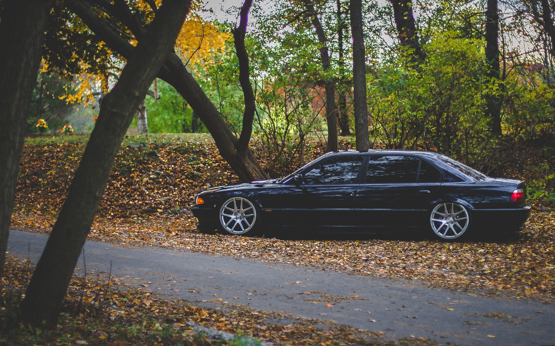 bmw, , tuning, e38, stance, 7 series, 