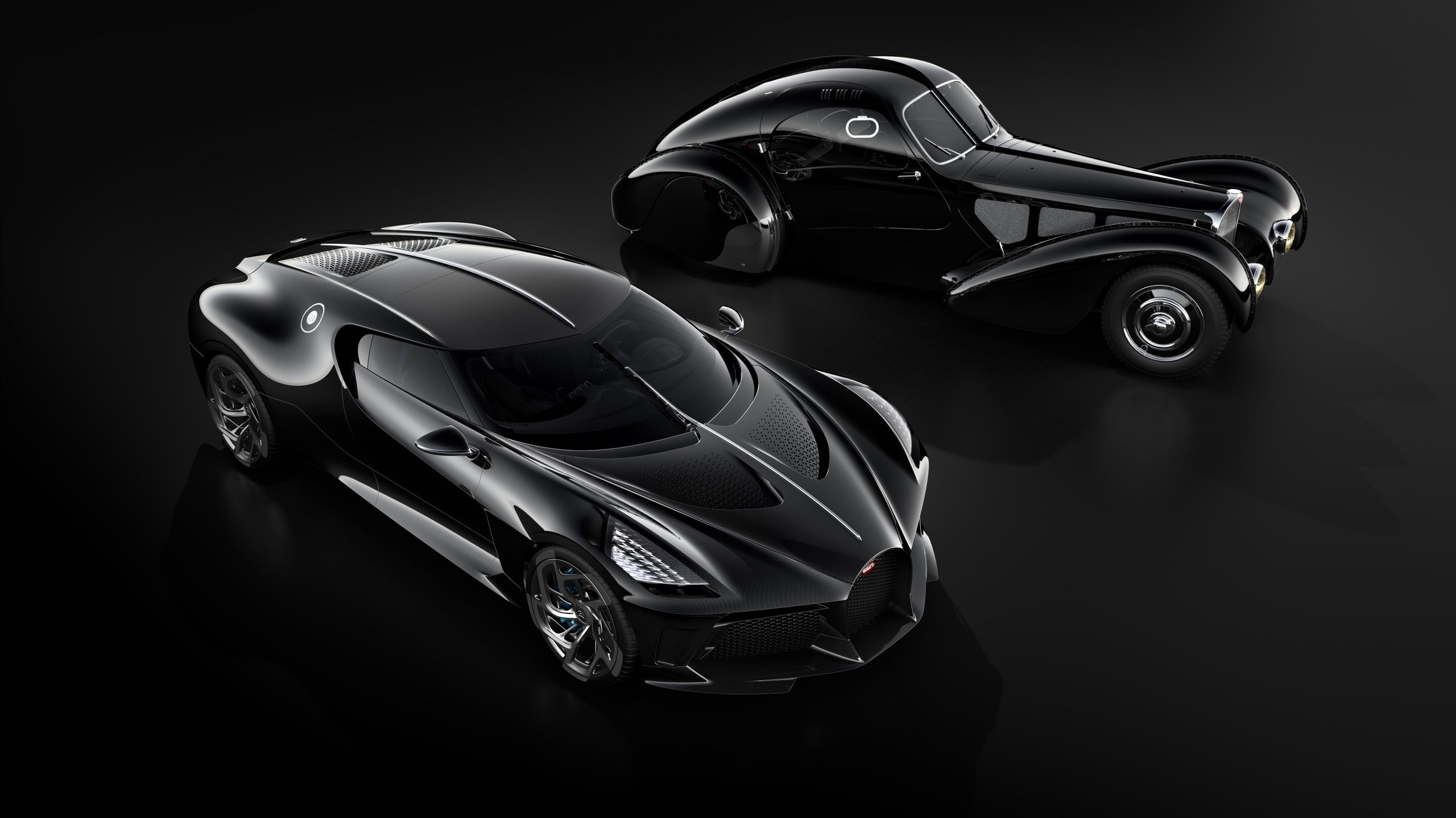 bugatti, la voiture noire