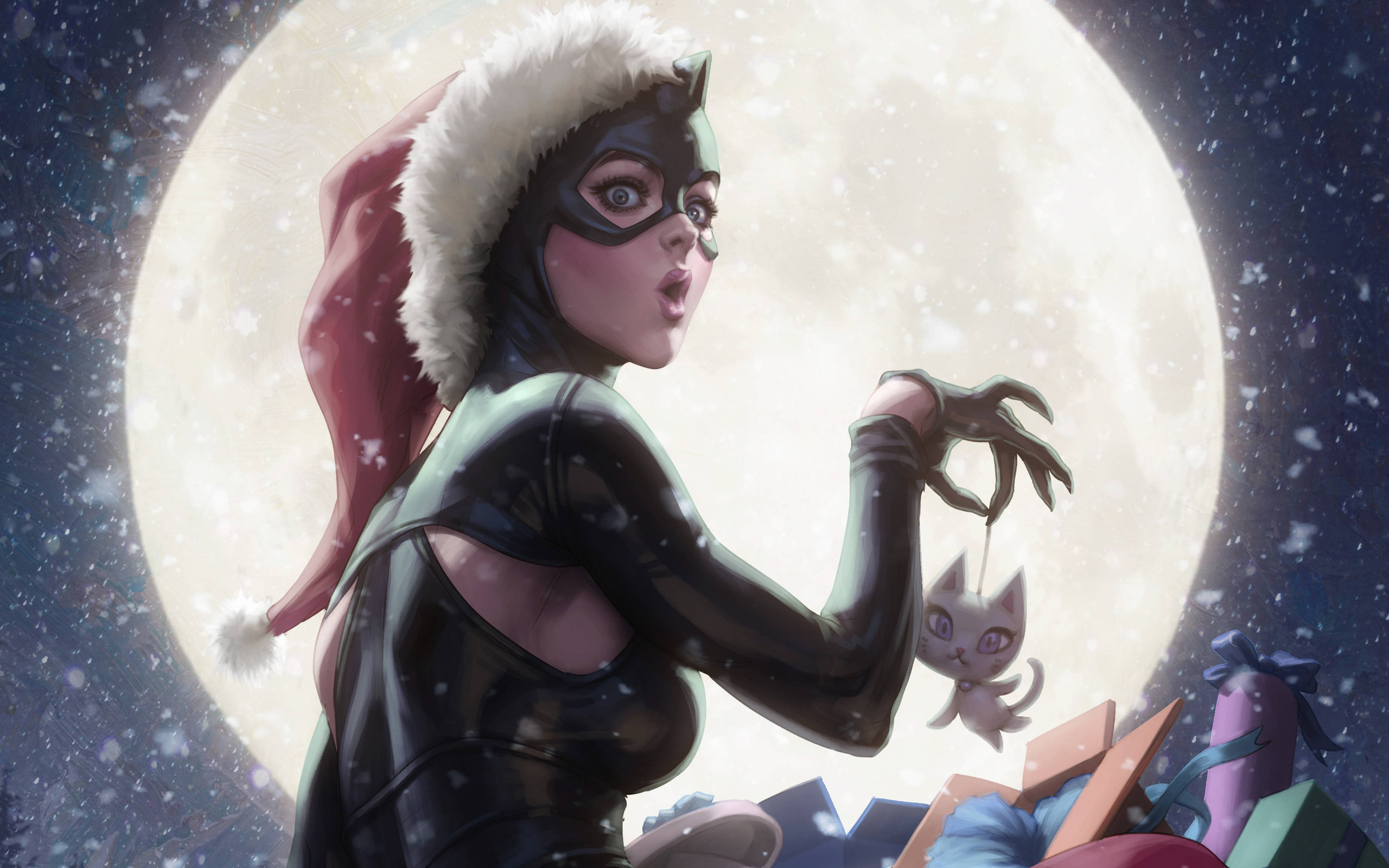 cute, catwoman, 