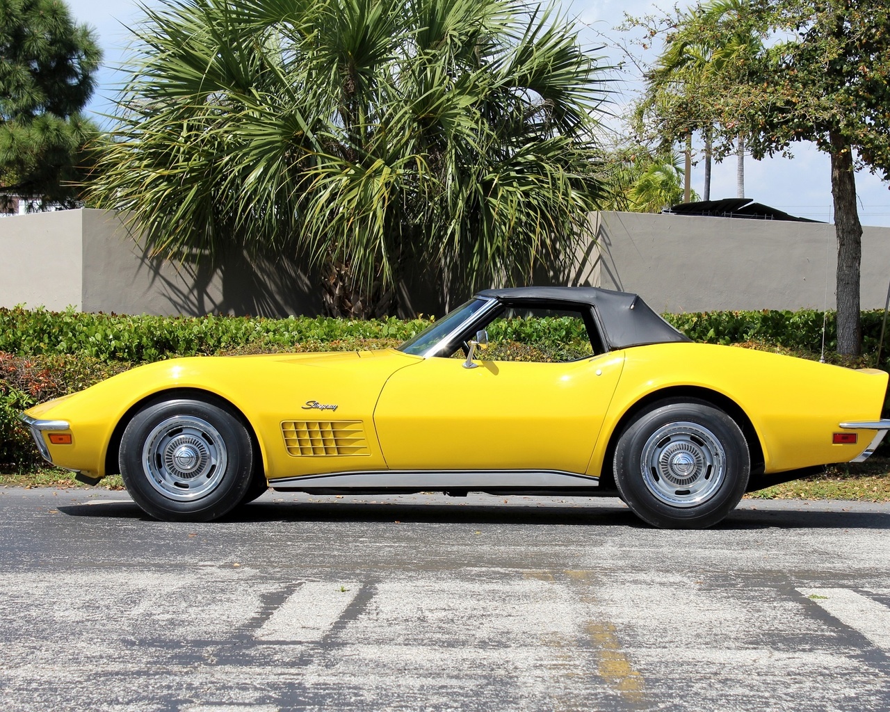 chevrolet, corvette, 1971