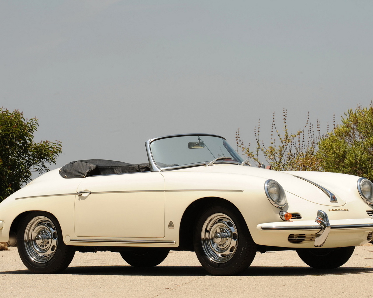 porsche, 356b, super, roadster, 1960