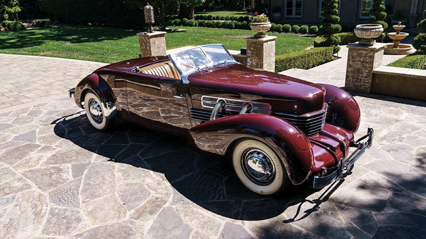 cord, 812, supercharged, convertible, 1937