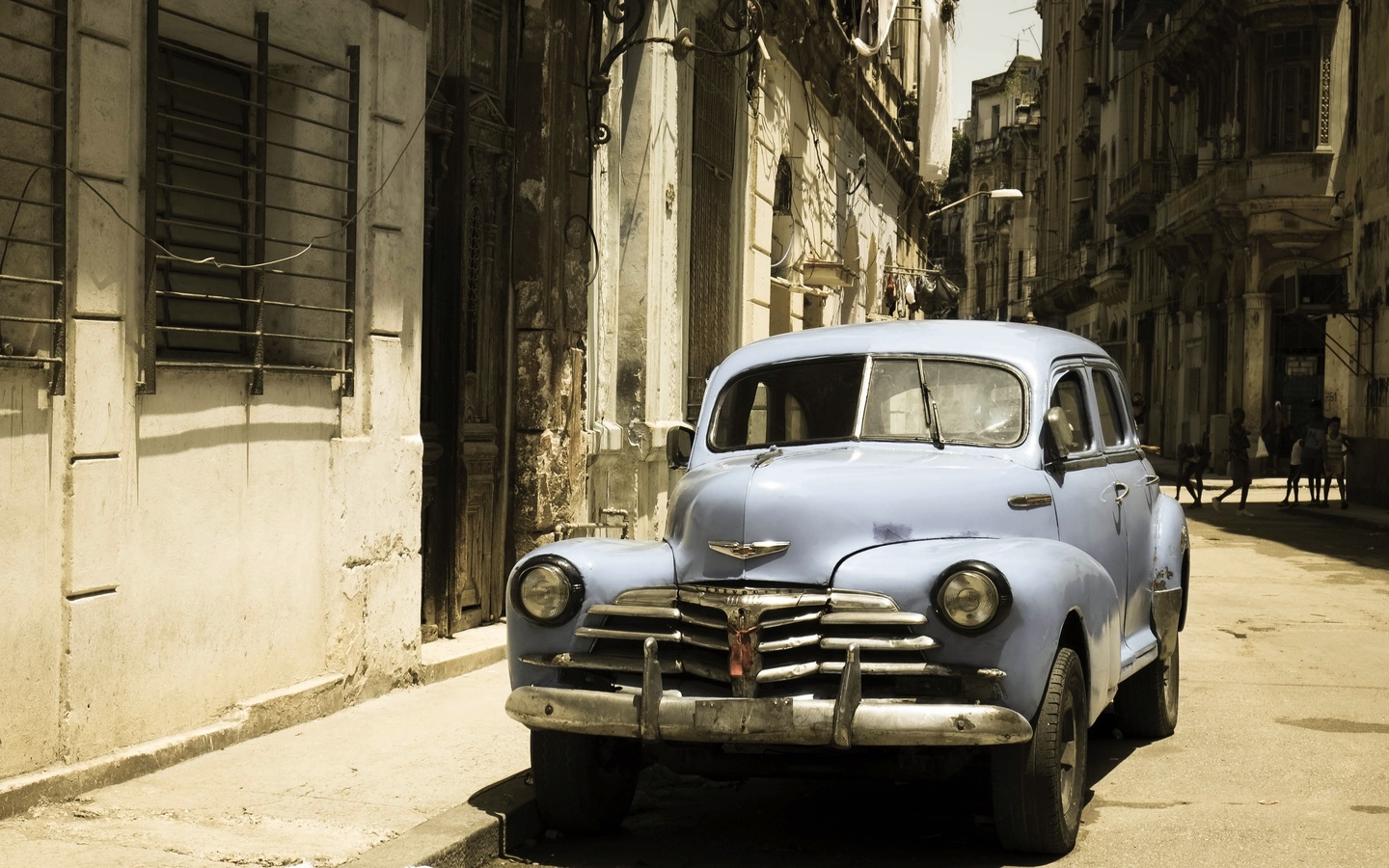chevrolet, retro, cars, street, nostalgic