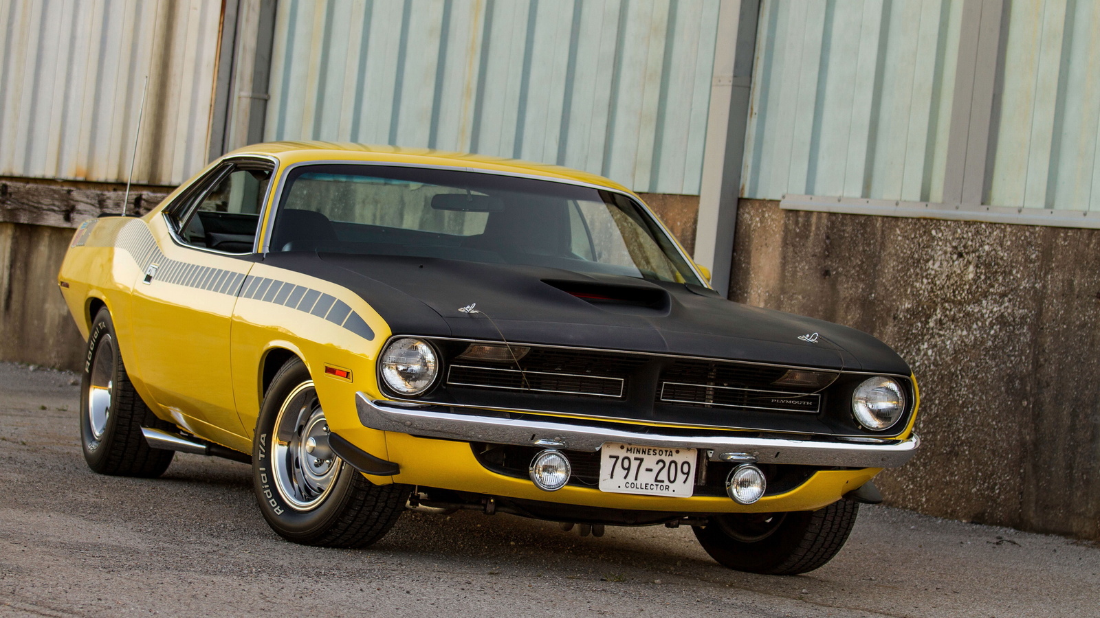 plymouth, cuda, 1970, retro