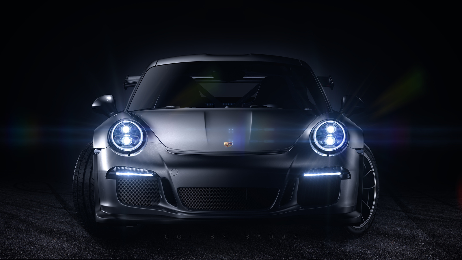 porsche, 911, gt3, rs, cgi