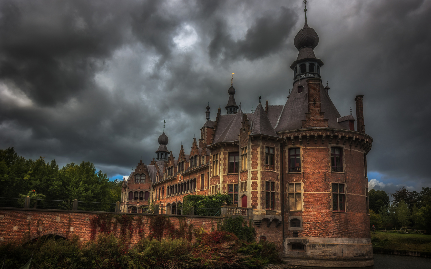 , , , , ooidonk, castle, hdr, 