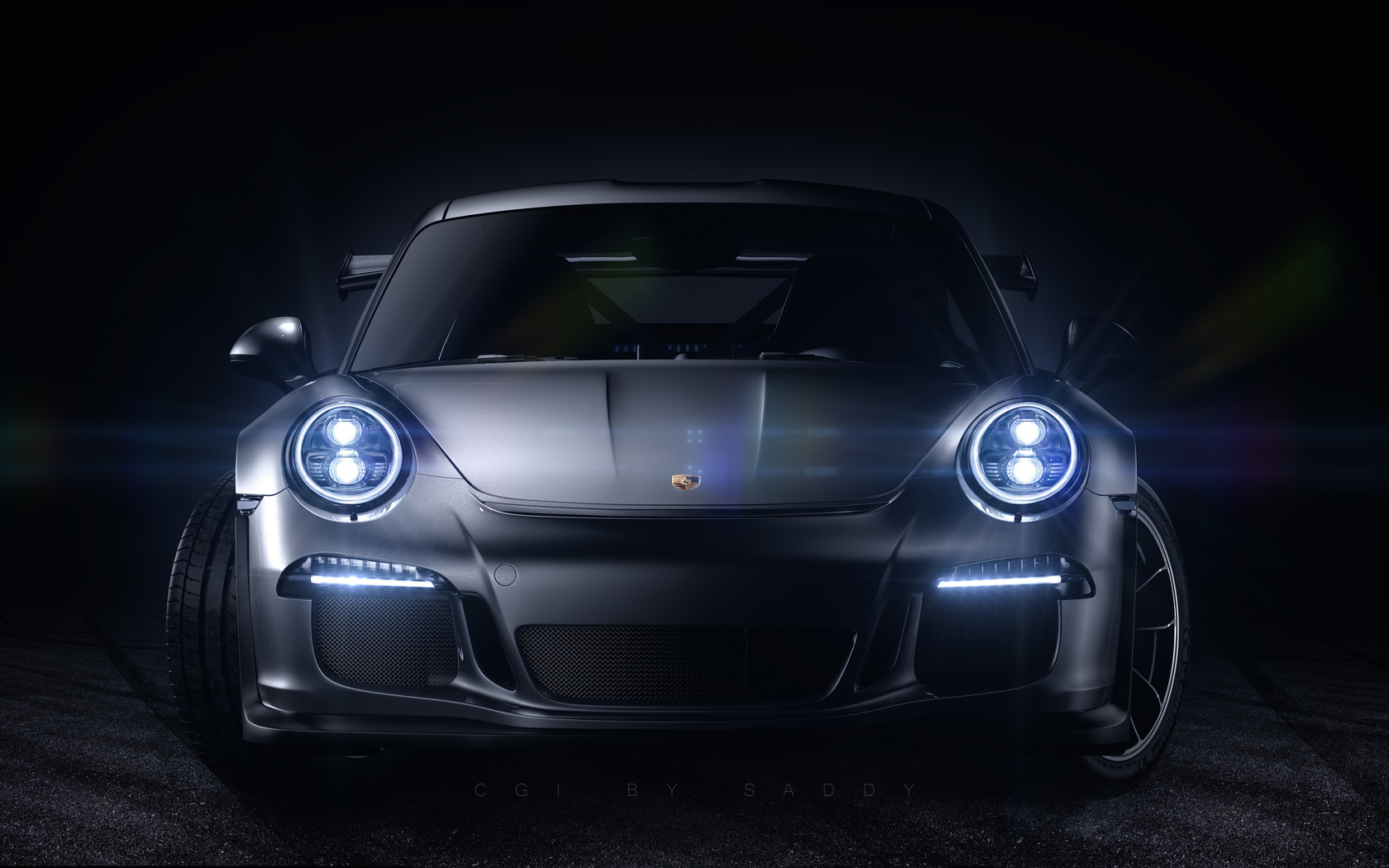 porsche, 911, gt3, rs, cgi