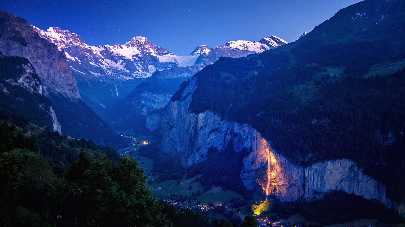 , , , , , the sky, night, mountains, nature, switzerland