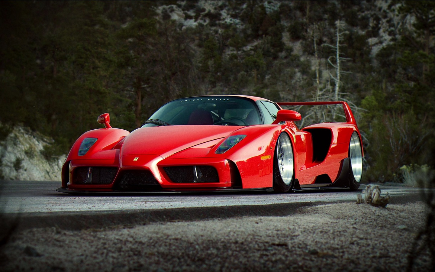 ,   ferrari ferrari enzo .,  