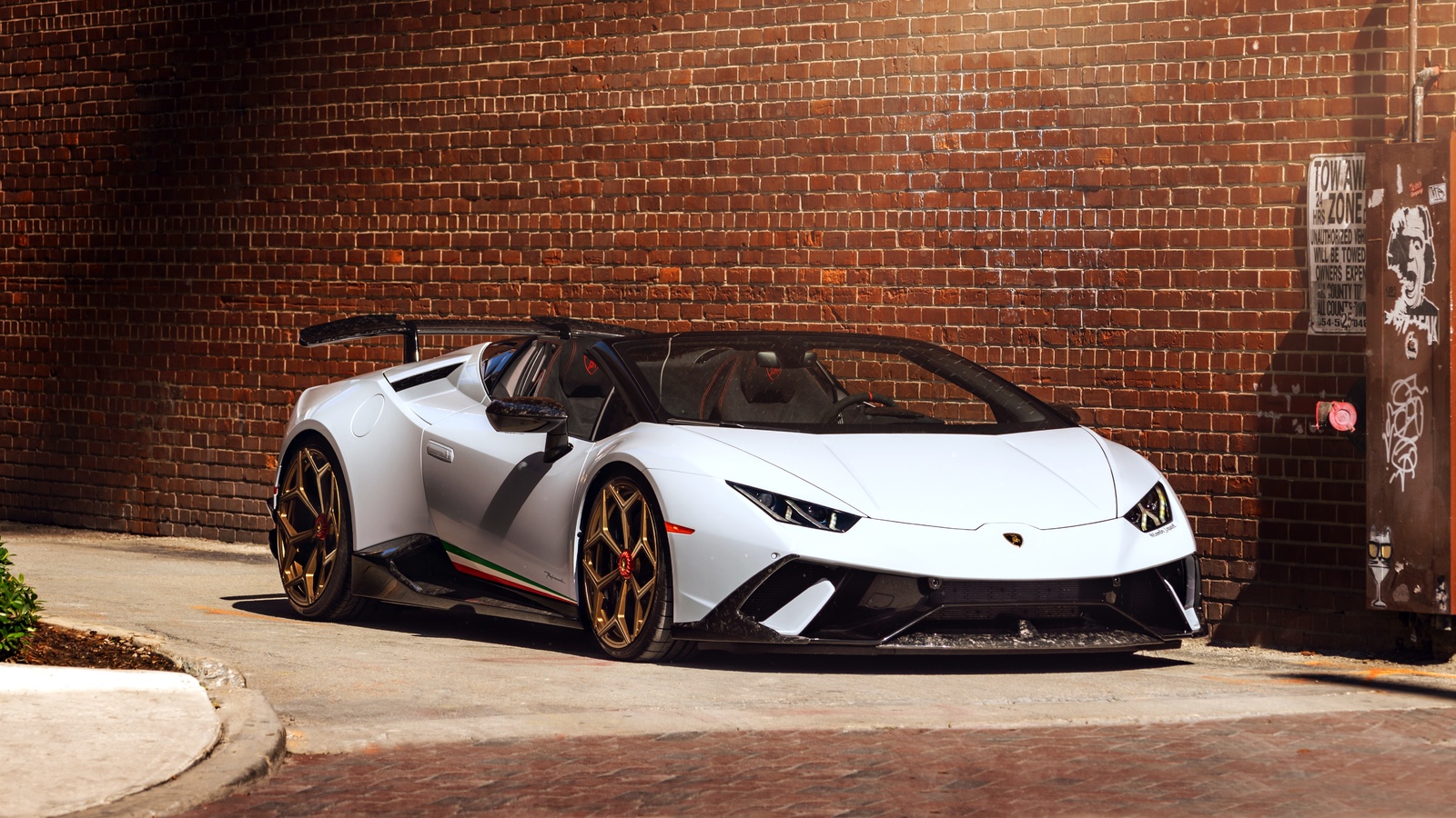 lamborgihini huracan, white, vossen wheels, custom design, supercars