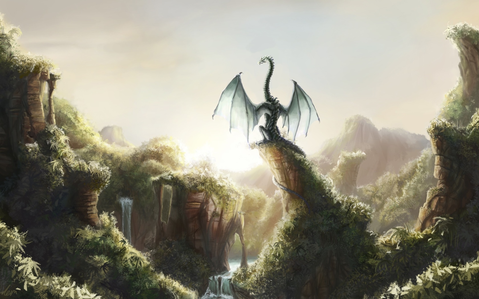 fantasy art dragon  ,   