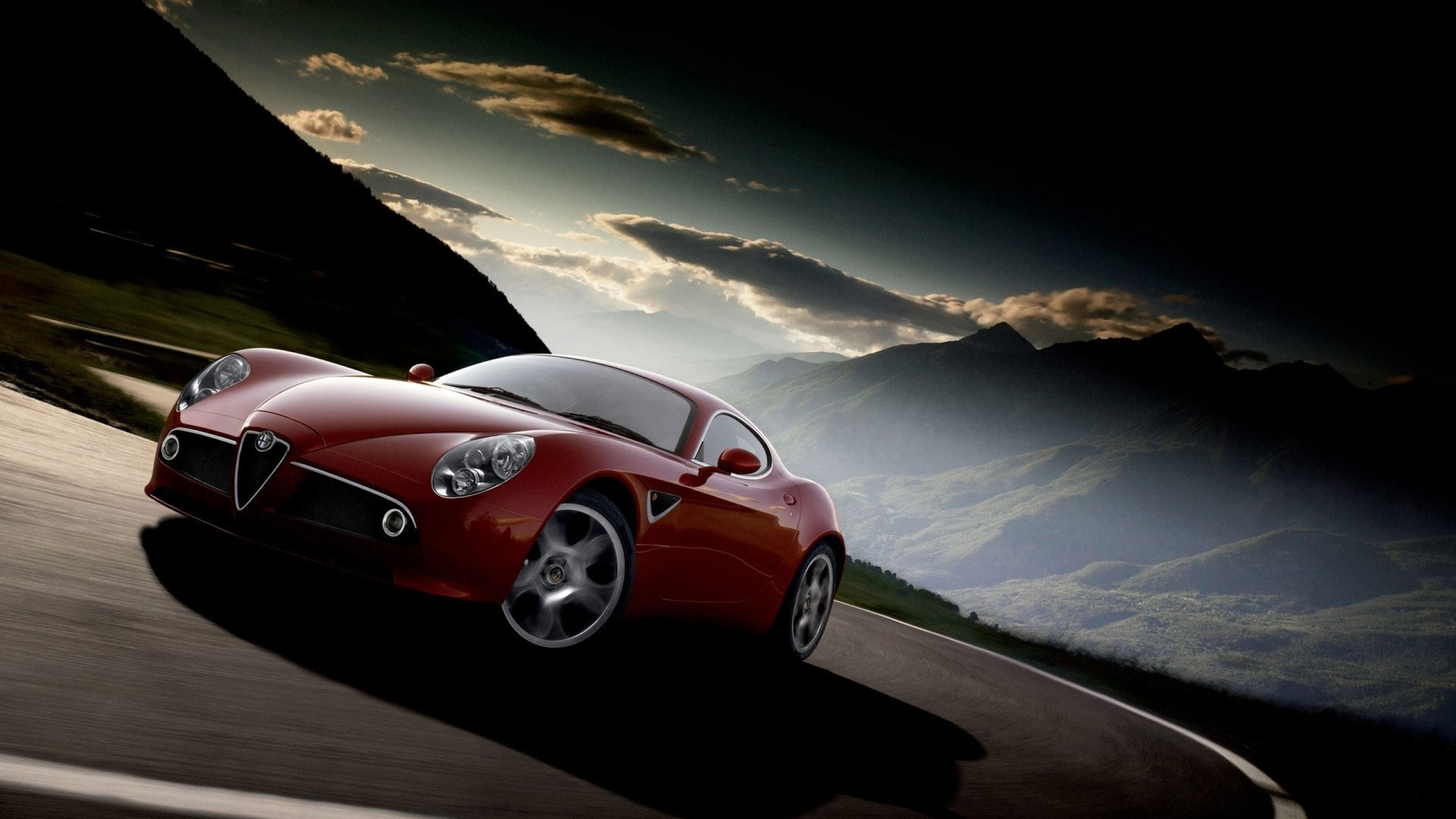 car, alfa romeo 8c