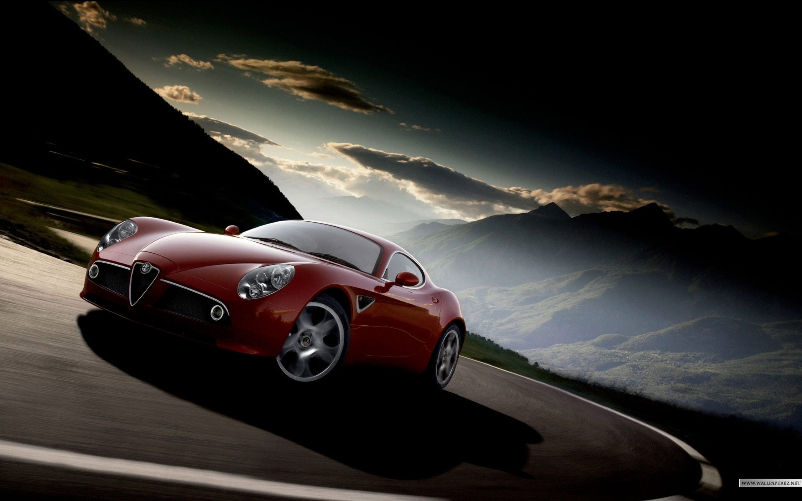 car, alfa romeo 8c