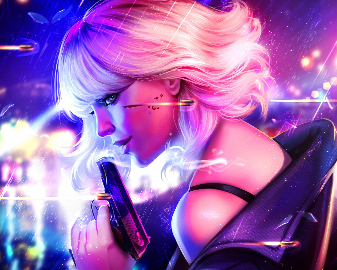 , , ayyasap,  , charlize theron, , , art, atomic blonde