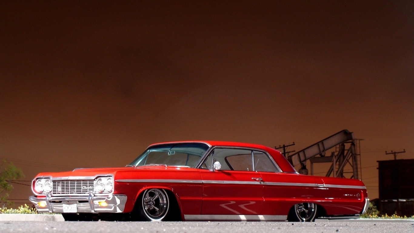 american, classic, car, custom, chevrolet, impala