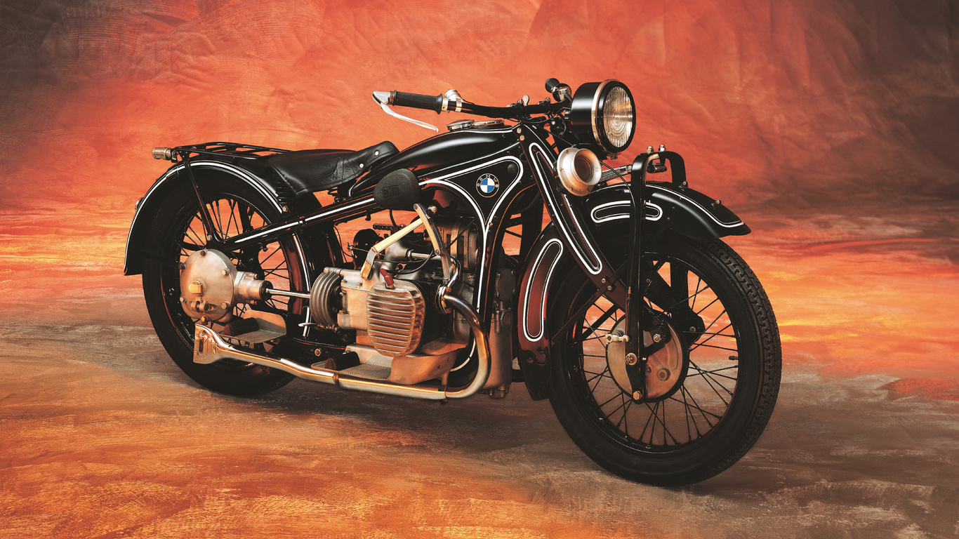 retro, bmw, motorrad, 1929-35