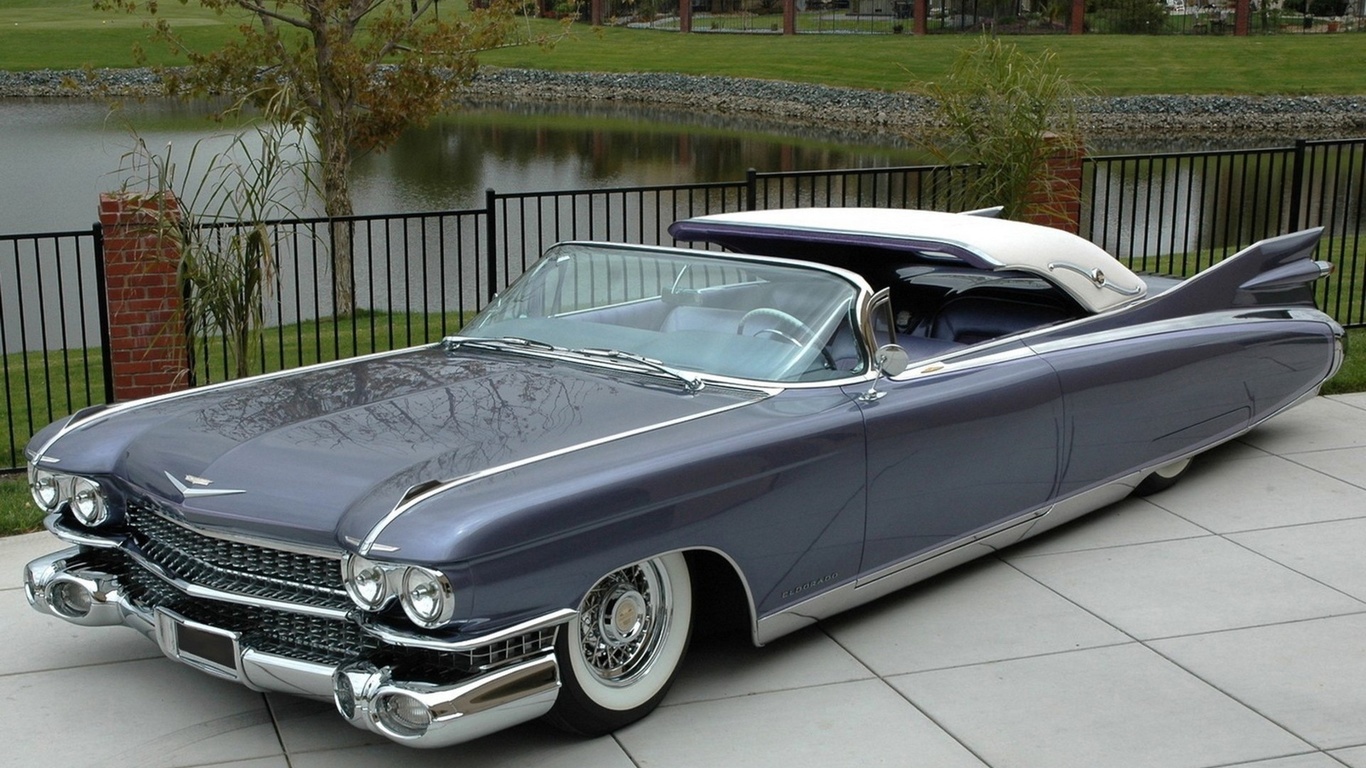 american, classic, car, cadillac, eldorado