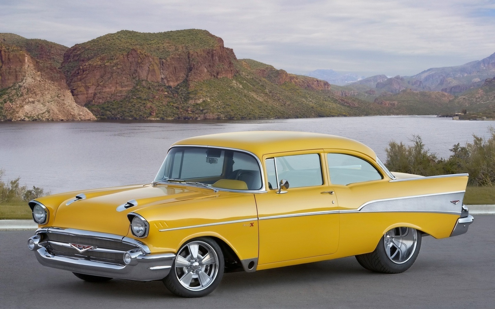 american, classic, car, chevrolet, bel air