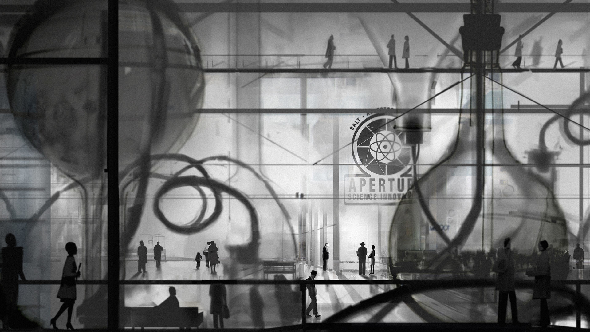 portal, portal 2, games, concept, art, 