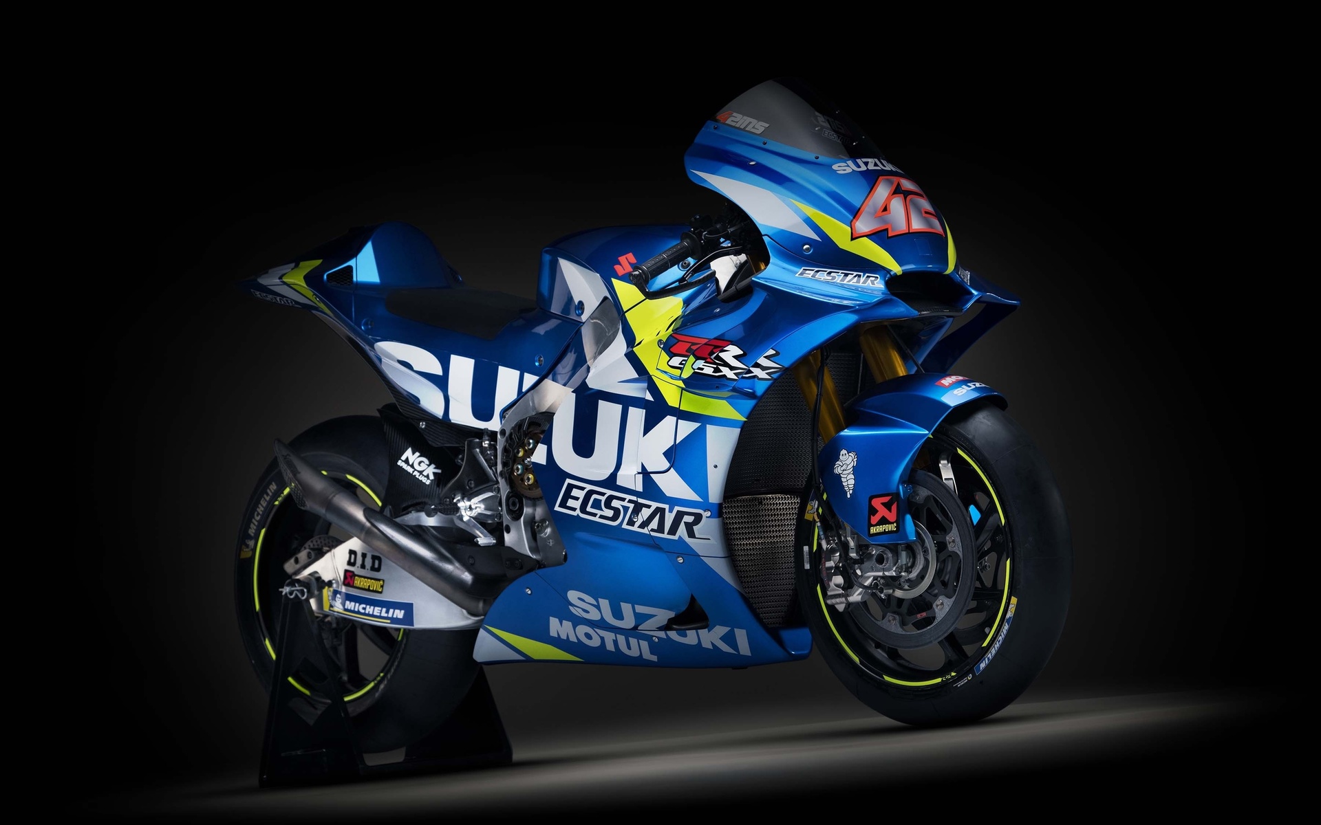 suzuki, gsx-rr, blue, sport bike, motogp