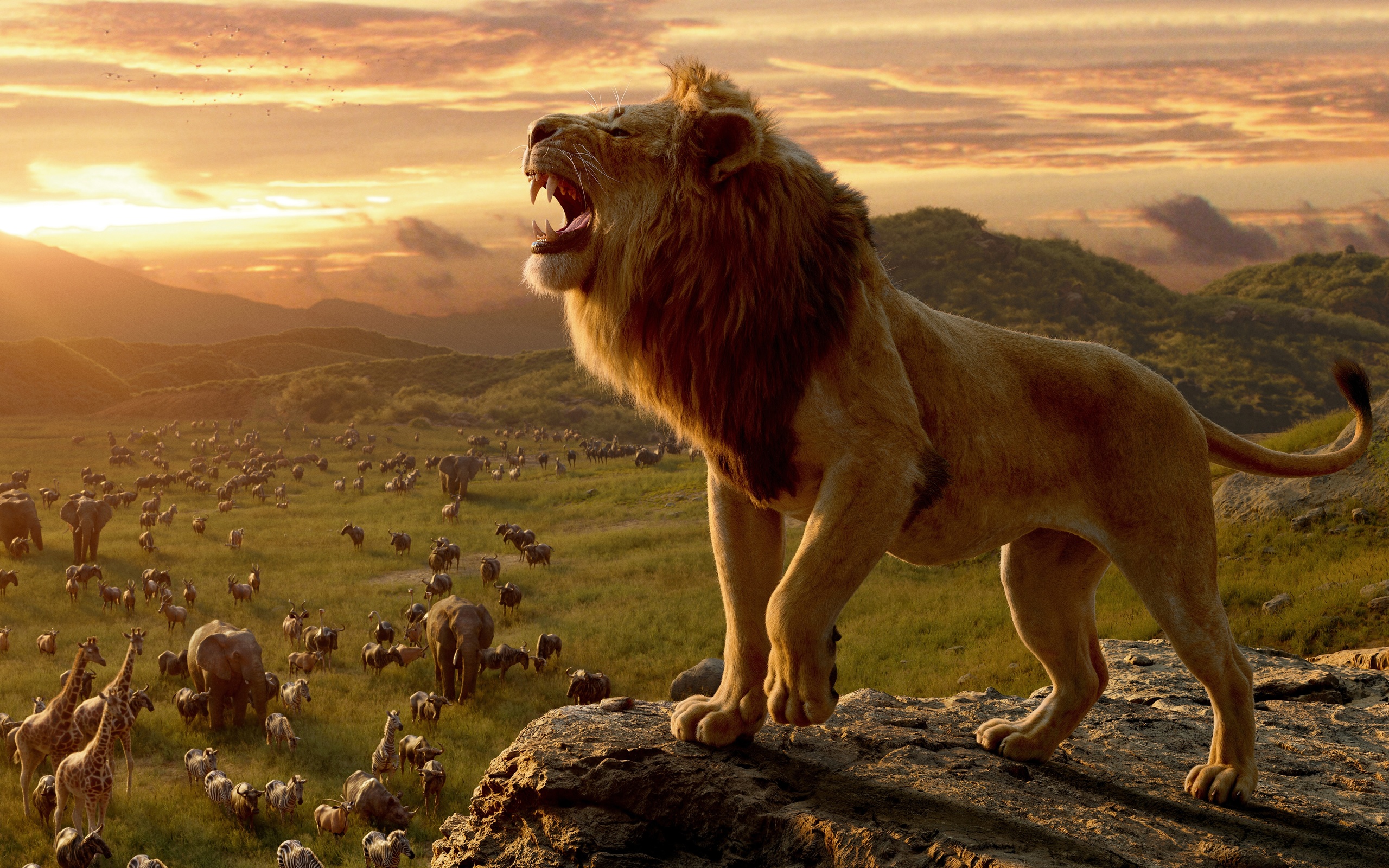 lion, king, movie