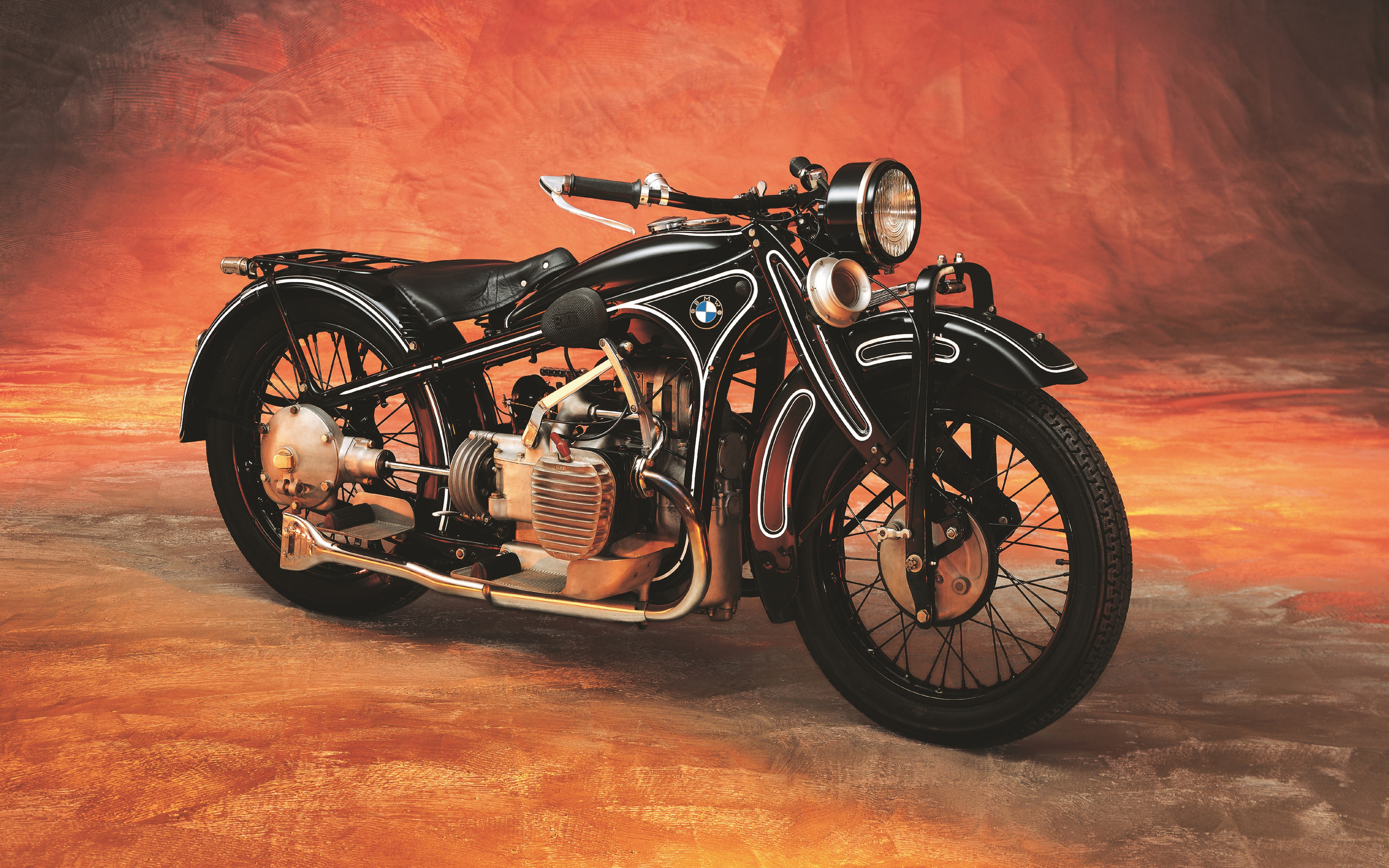 retro, bmw, motorrad, 1929-35