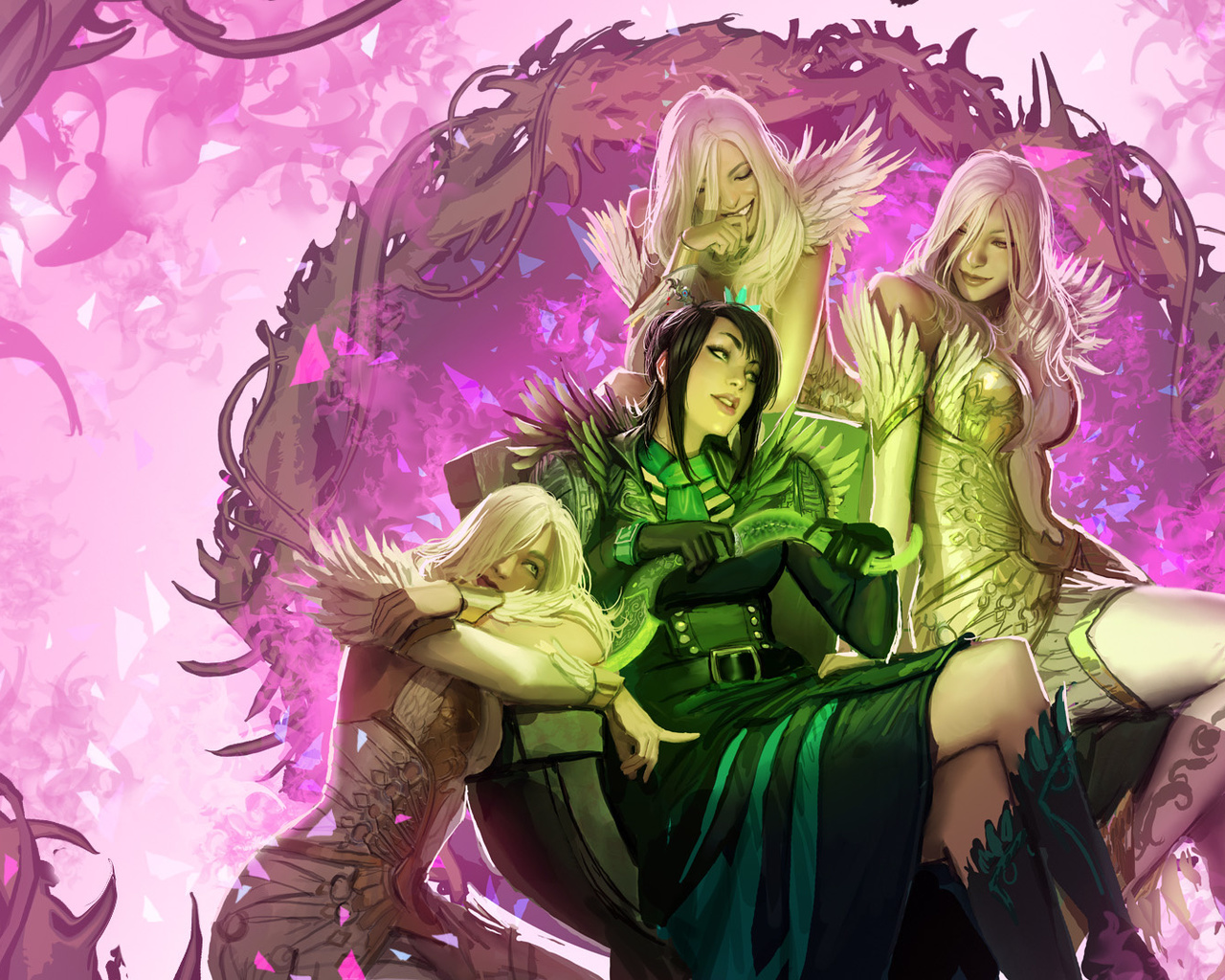 guild wars 2, nebezial, stjepan sejic, shiniez