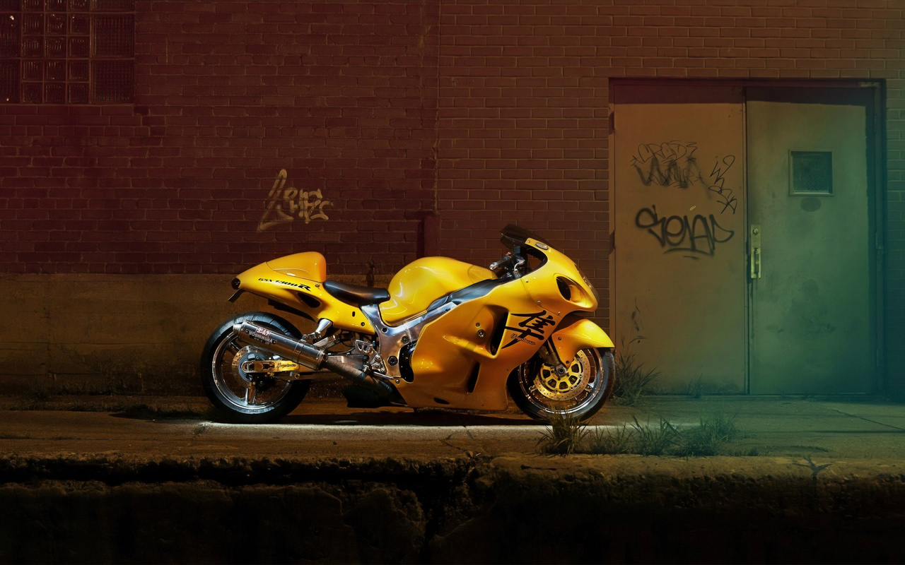 yellow, hayabusa