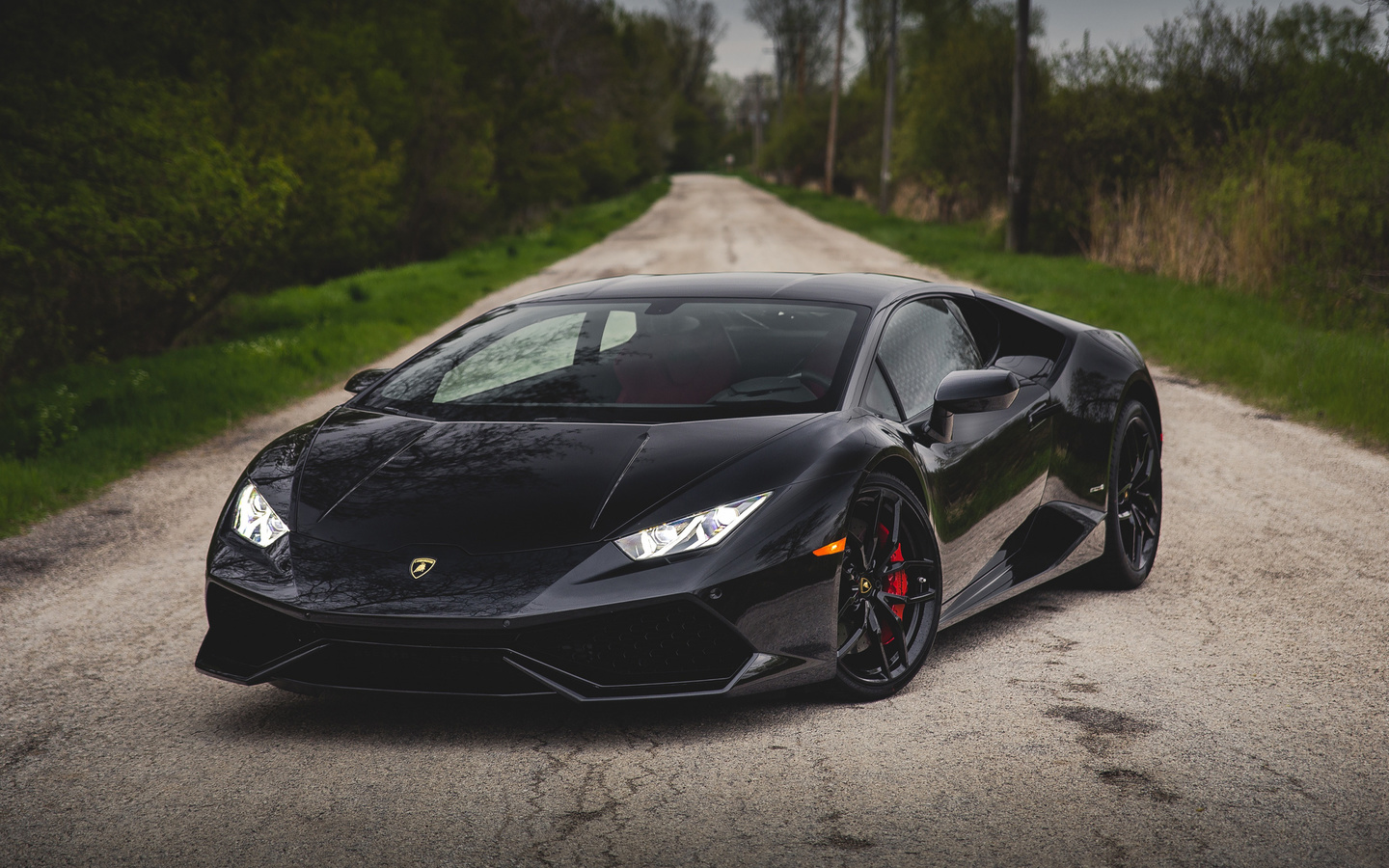 lamborghini, huracan, lp610-4, black