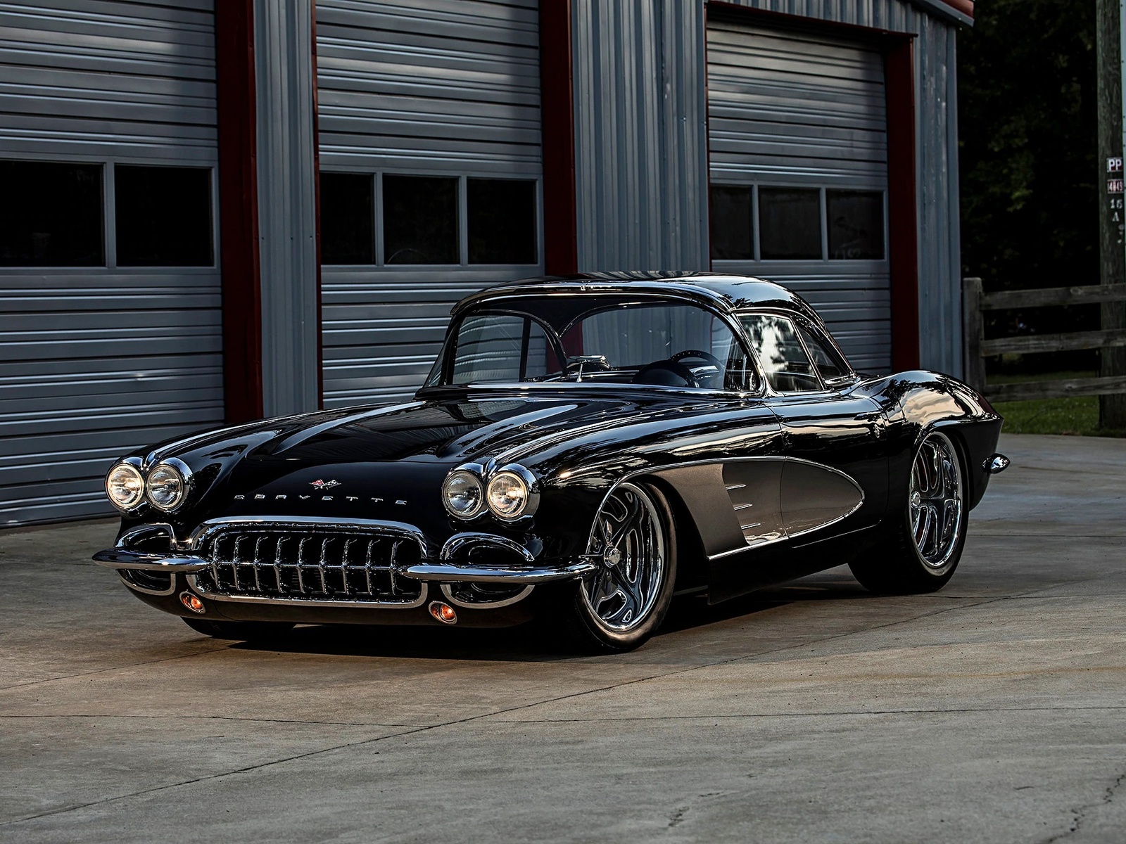 1961 chevrolet, corvette, hot rod, hotrod, custom