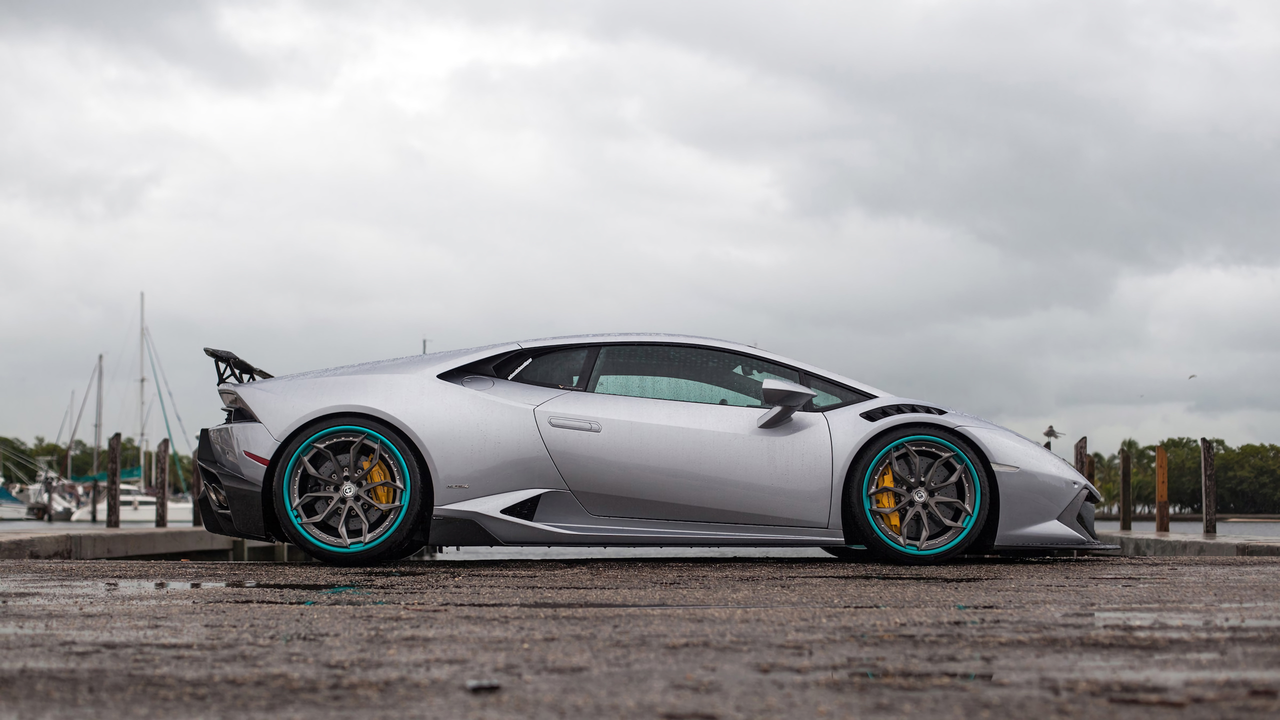 grey, lamborghini, huracan