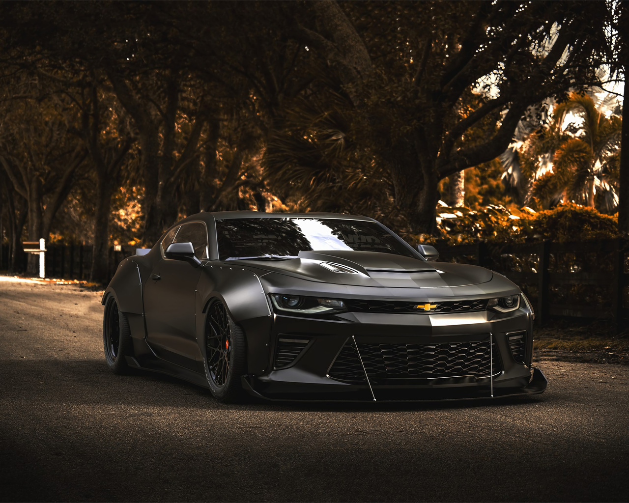 black, chevrolet, camaro