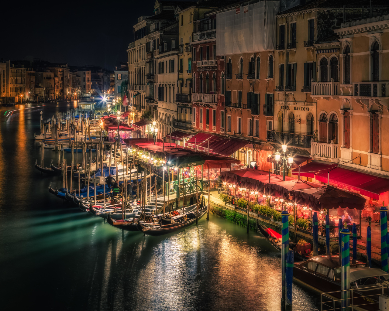 canal grande, venice, italy, ,