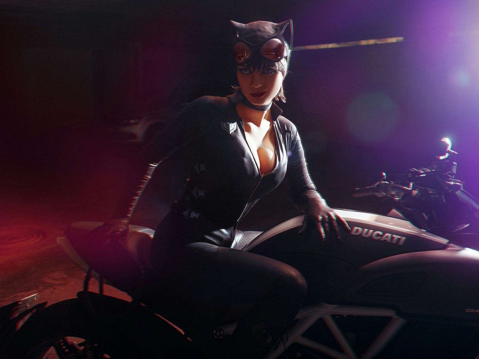 catwoman, black