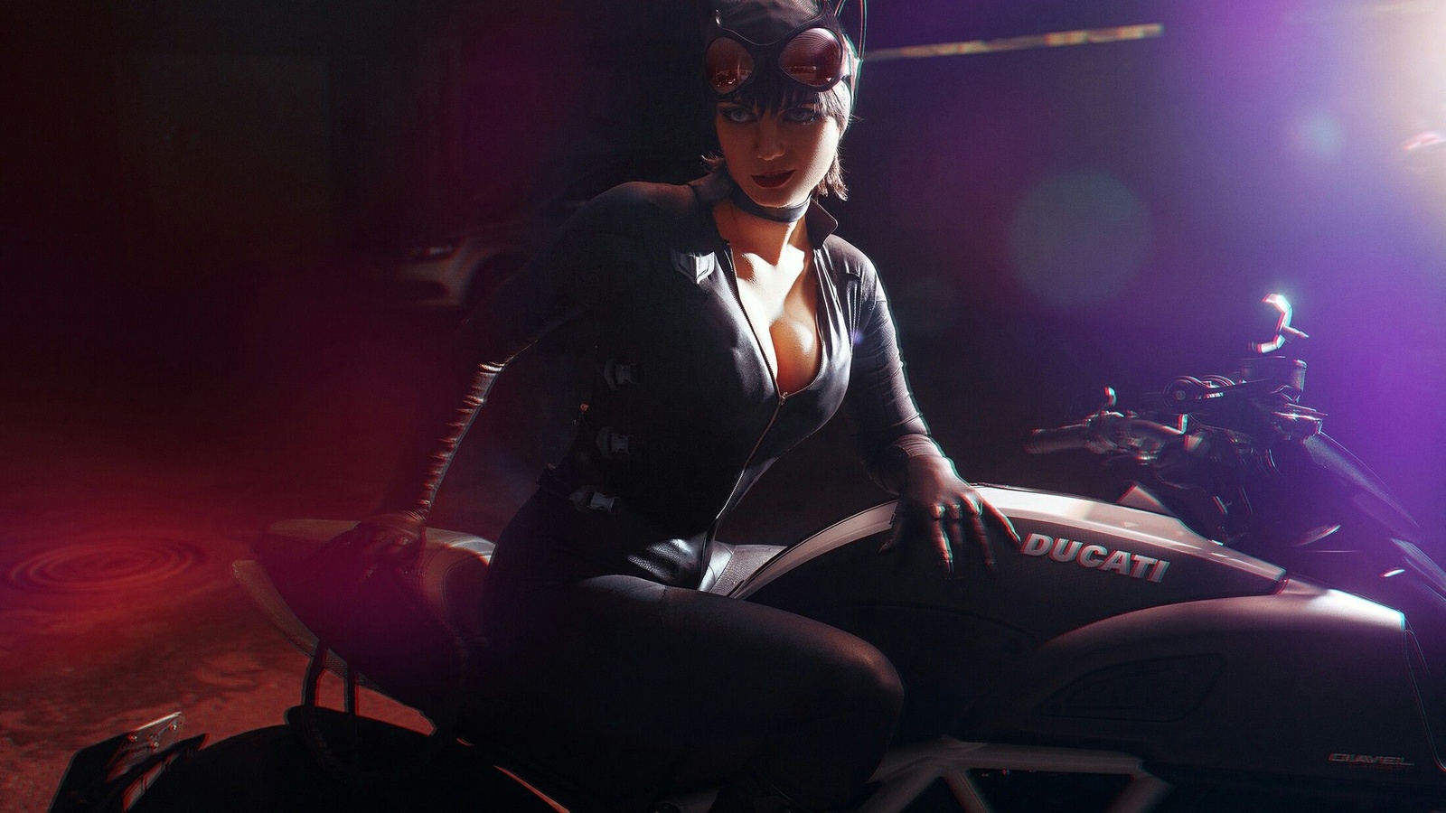 catwoman, black