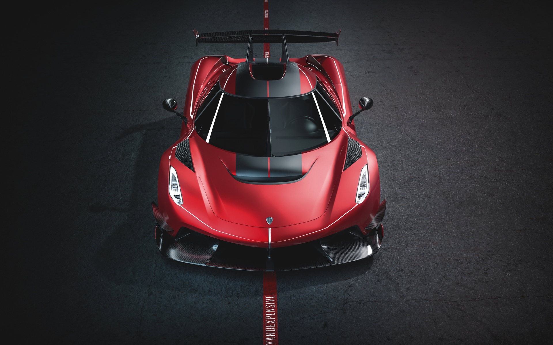 koenigsegg, jesko, 1600, cherry, red, edition, vorne