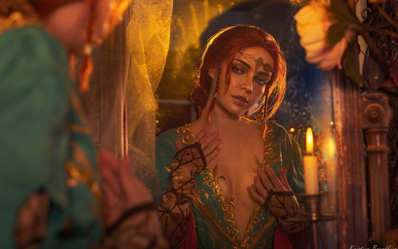 ,  , , , , , , , the witcher 3 wild hunt, triss, , kristina borodkina