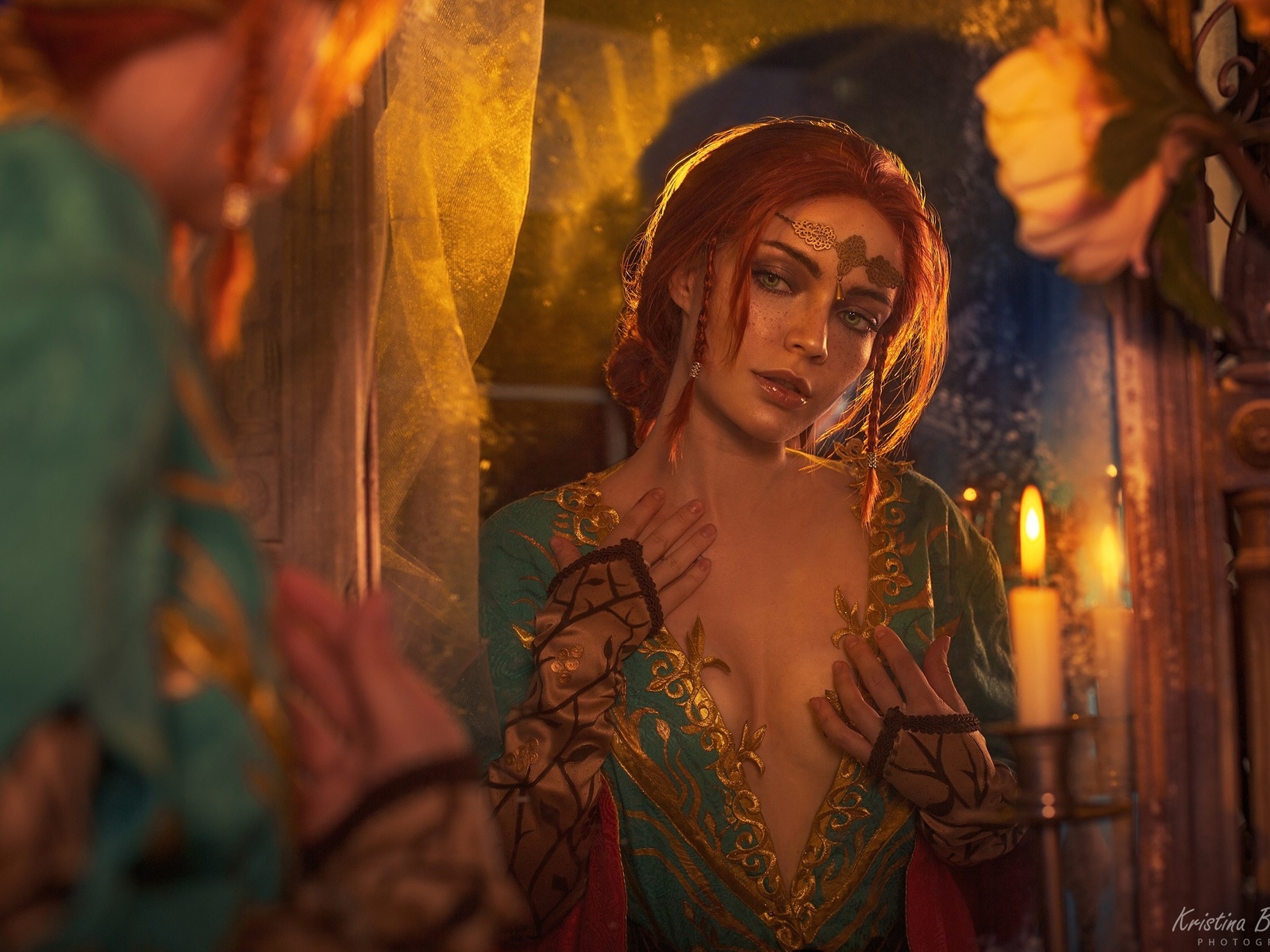 ,  , , , , , , , the witcher 3 wild hunt, triss, , kristina borodkina