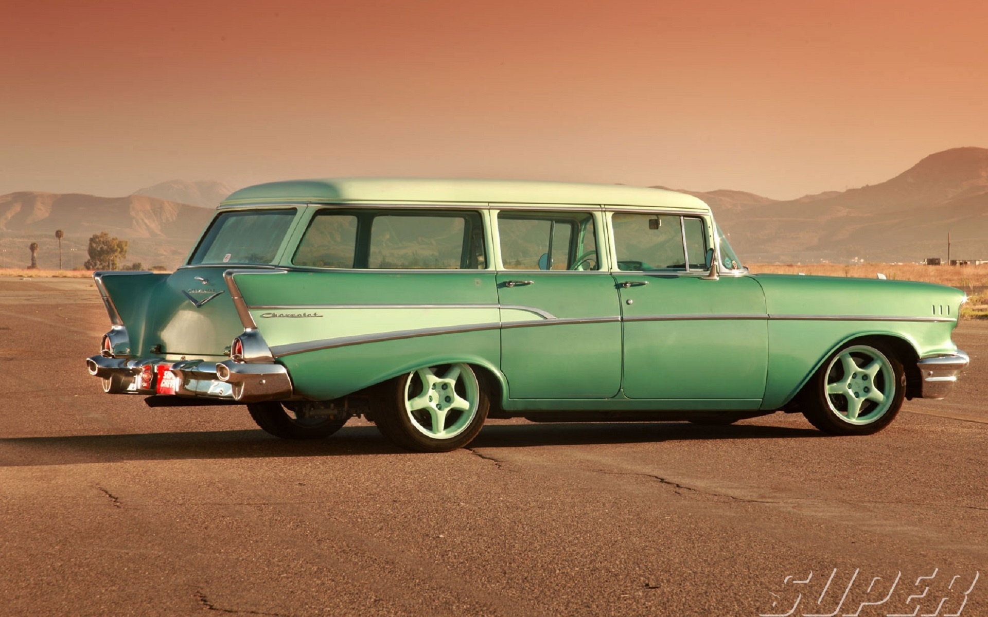 chevrolet, 210, wagon, 1957