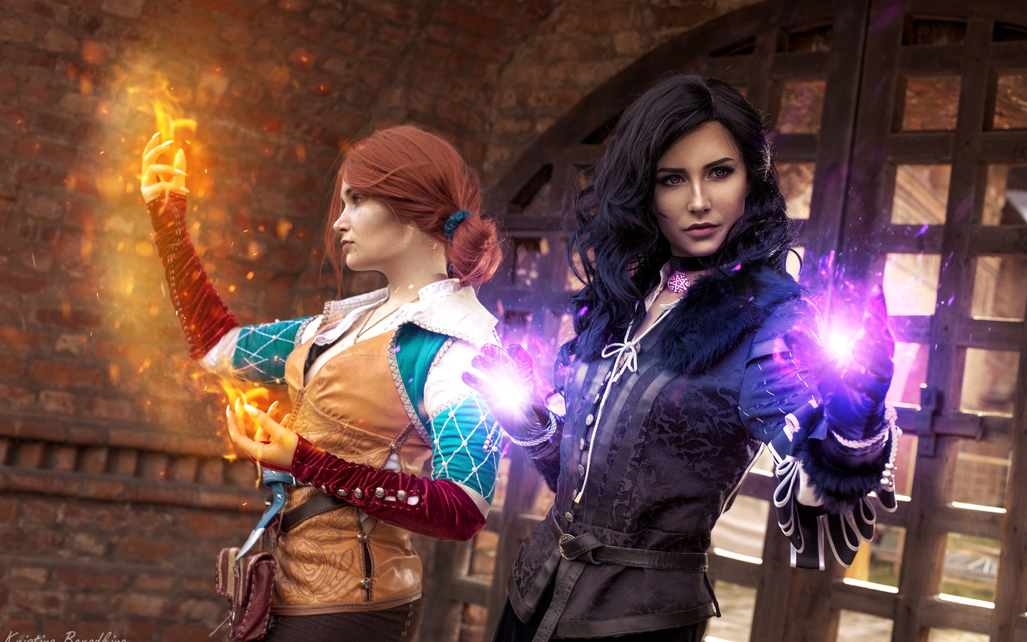 , the witcher, yennefer, triss, , the witcher 3 wild hunt, kristina borodkina