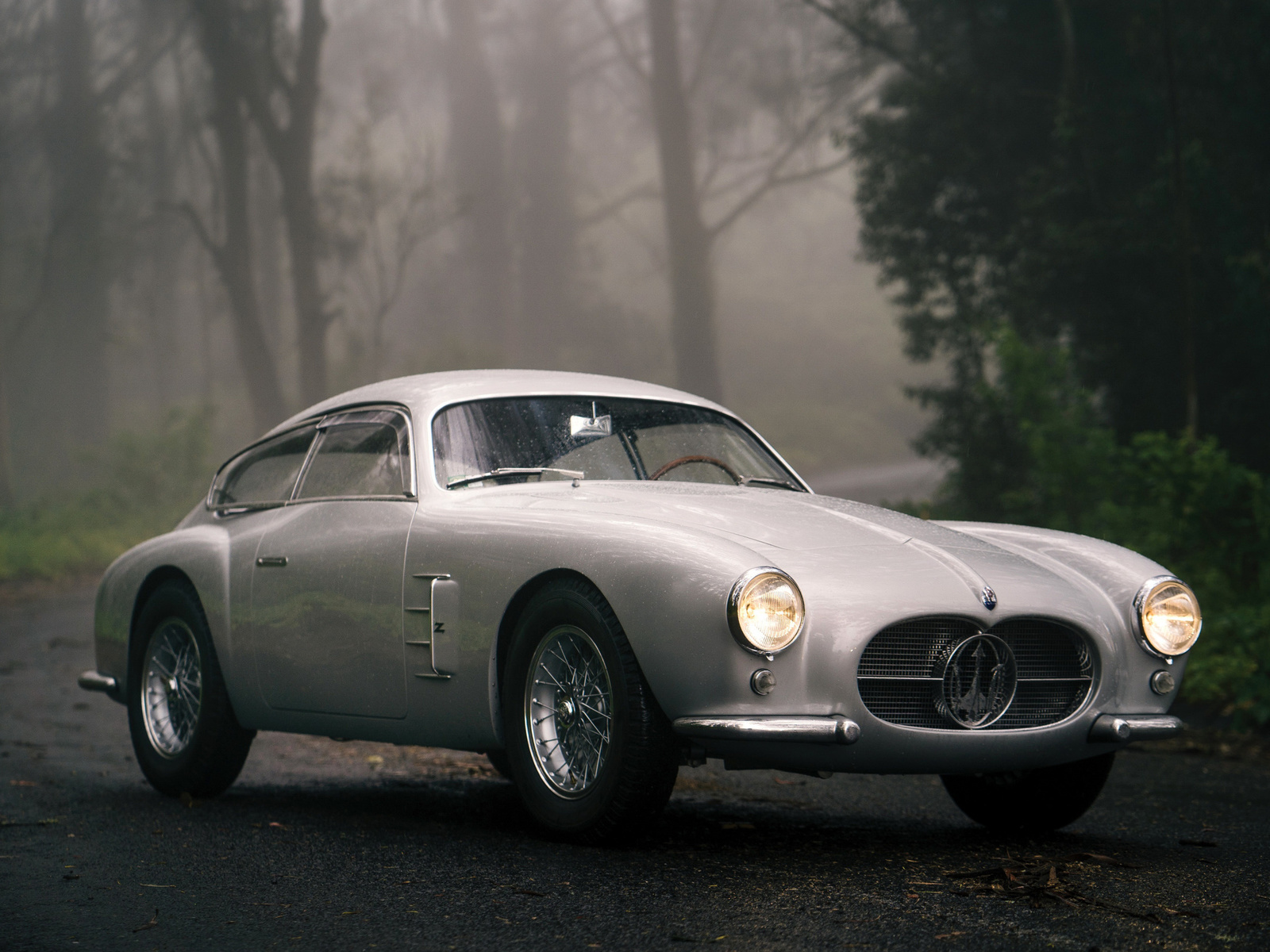 1956, maserati, a6g, 2000, berlinetta, zagato, silver, coupe