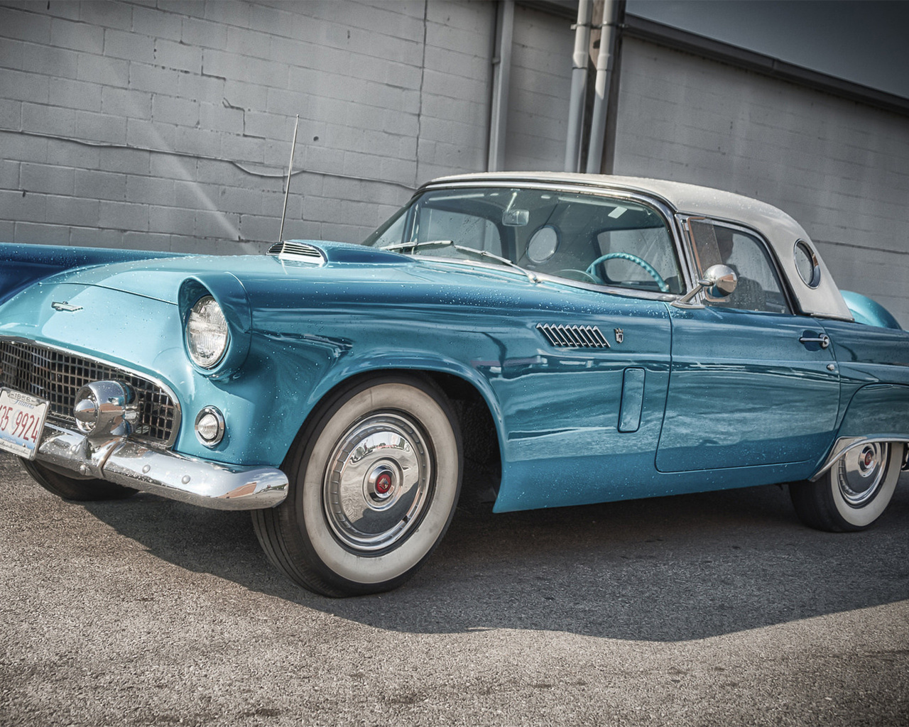 ford, thunderbird, 1956