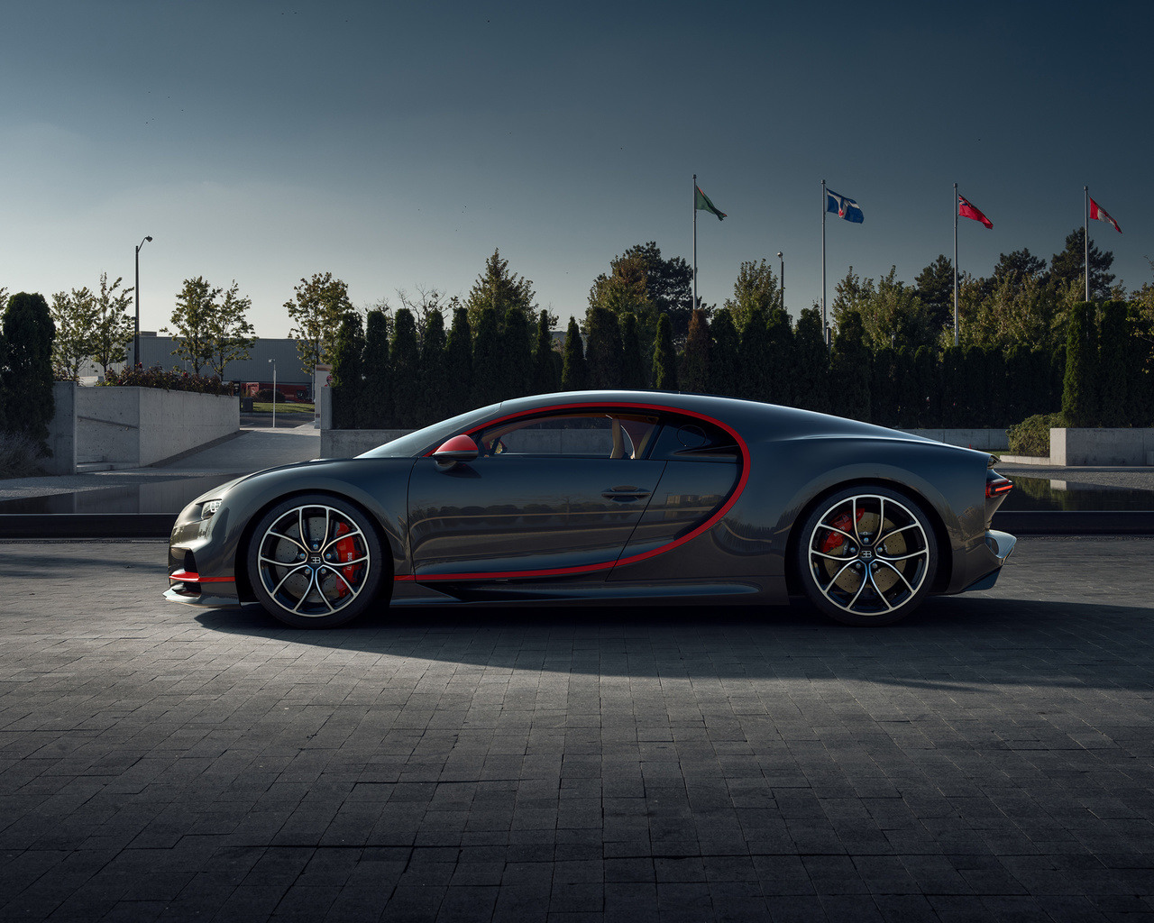 bugatti, chiron, cgi