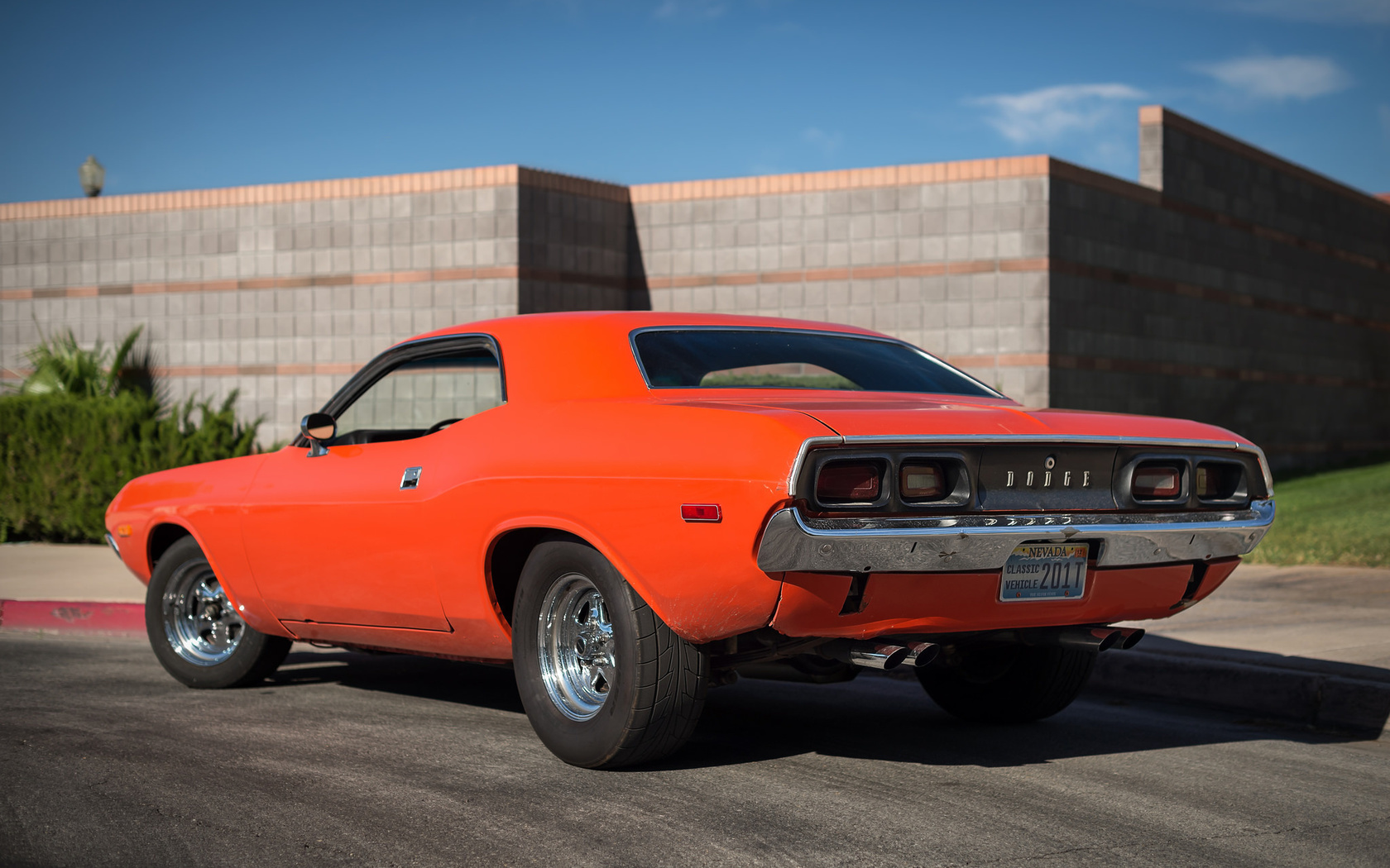 dodge, challenger, 1974, 