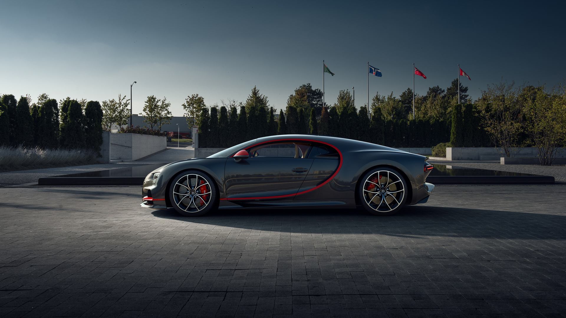 bugatti, chiron, cgi