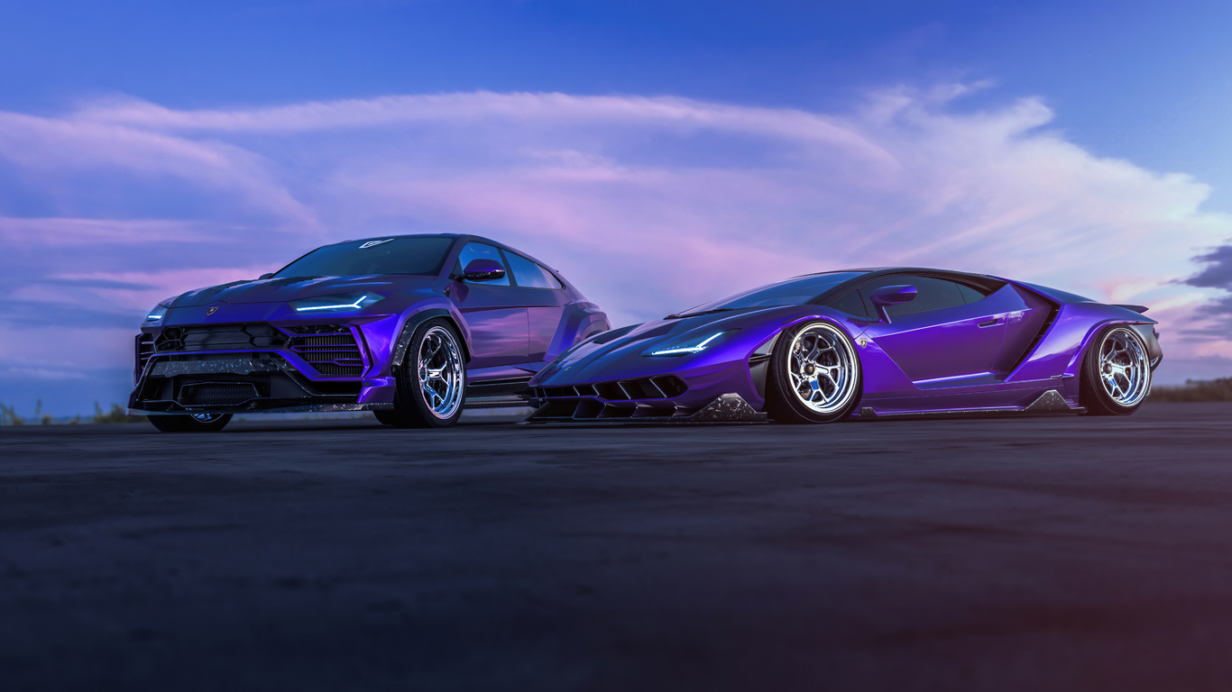 lamborghini, centenario, and, urus