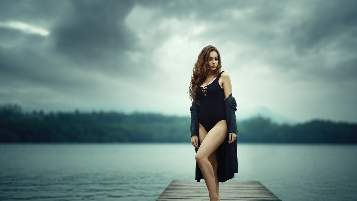 , , barbora, , ,  , , , , , women, model, barbora, beautiful, bridge, bridge, pose, swimsuit